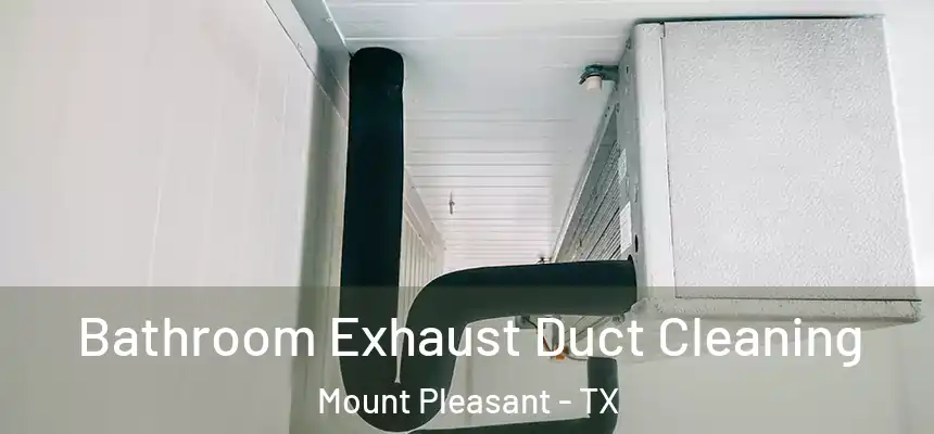 Bathroom Exhaust Duct Cleaning Mount Pleasant - TX