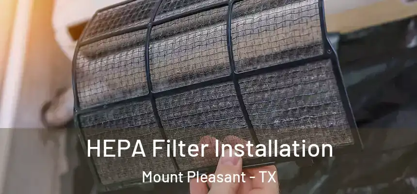  HEPA Filter Installation Mount Pleasant - TX