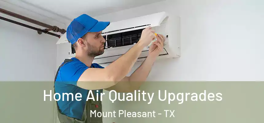 Home Air Quality Upgrades Mount Pleasant - TX