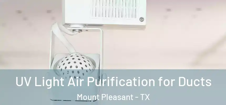  UV Light Air Purification for Ducts Mount Pleasant - TX
